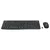Logitech Tastatura MK370, Combo, Wireless, US, Miš, Crna