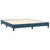 Vidaxl Box spring postelja z vzmetnico temno modra 180x200 cm žamet