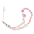 Vezica za mobilni Guess Strap Beads Shell Pink