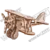 WOODEN CITY 3D sestavljanka Biplane 63 kosov