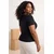 Trendyol Curve Ženska bluza Tbbss26Af00060, Crna
