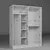 Hanah Home Ormar Kardelen 1600-99, 140x180x51,8 cm, Beli