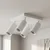 Brilagi - LED RGBW prigušiva spot svetiljka SELE SQUARE 4xGU10/6,5W/230V bela