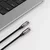 USB-C v USB-C kabel Tech-Protect UltraBoost 10T s PD 240W in QC 4.0 polnjenjem ter 480 Mbps prenosom podatkov - 1m - črn