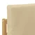 Set vanjskih sofa 4 pcs Bijela i bež 187,5 x 128,5 x 73 cm