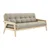Raztegljiv kavč Karup Design Grab Natural Clear/Linen Beige