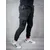 Denistar Muške pantalone 100-2541-2, Kargo, Crne
