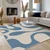 Modra pralna preproga 80x150 cm Blue Latte – Mila Home