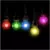 LED filament sijalica G45, E27, 2W, 230V, zelena
