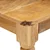 vidaXL Klubska miza Rjava 100 x 55 x 40 cm trden mangov les