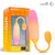 InToYou App Series NexEgg Motion Vibrating Egg with Thrusting App Orange-Pink