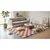 Kremno bela/v barvi terakote preproga 120x170 cm Grida – ESTE