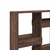 Sobna pregrada boja hrasta 100x33x135 cm konstruirano drvo