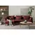 Atelier del Sofa Ugaona garnitura Flexy Relax, 285 x 150 x 100 cm, Crvena