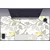 Decormat Podloga za mizo Ptice 120x60 cm