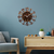 Wallity Zidni sat Metal Wall Clock 15 - 2, 48 cm, Bakarni