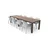 Vrtna miza 90x147.5 cm Julie – Keter