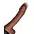 Pipedream King Cock Plus Triple Threat 7.5 Brown