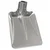 Glava lopate Srebrno 43 x 32,5 cm Aluminij