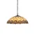 Endon 111985 - Luster na lancu Tiffany HUTCHINSON 3xE27/10W/230V prečnik 50 cm