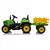 WORKERS električni traktor s sporednim kolosijekom, zeleni, stražnji pogon, 12V baterija
