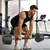 4-u-1 set bučica, brojčana i kettlebell 30 kg Crna i crvena