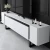 Hanah Home TV Komoda Yildiz, 180x50x30 cm, Belo-Crna