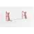 HANAH HOME Zidna polica Hunter Dog and Tiger Cat Pink