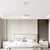 Brilagi - LED prigušiva luster FALCON MODERN LED/30W/230V prečnik 40 cm bela + daljinski upravljač