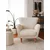 Atelier del Sofa Fotelja Teddy 85x85x82cm Bela