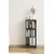 Hanah Home polica za knjige Bili3 40, 40 cm, antracit