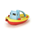 Green Toys Zelene igrače Čoln rdeče barve