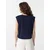 Antioch Top Miriam temno modra