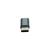 adapter iz MicroUSB na USB-C, črn