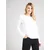 VERO MODA Majica VMPAULINA bela