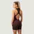 GymBeam Women‘s NEO Zip-Up Jumpsuit Mocha S