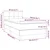 Vidaxl Box spring postelja z vzmetnico moder 80x200 cm blago