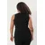 Trendyol Curve Ženska bluza Tbbss25Af00109, Crna
