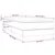 Vidaxl Box spring postelja z vzmetnico krem 100x200 cm blago