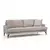 Atelier del Sofa Papira Sofa, 3 Sedišta, Bež