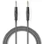 COTH23000GY15 Mono audio kabl, 6.35 mm Muski na 6.35 mm Muski, Nickel Plated, 1.50 m, Okrugli, PVC