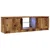 TV ormarić LED boja drva 120x30x36 cm konstruirano drvo
