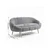 ATELIER DEL SOFA Sofa dvosed Lida Grey