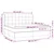 vidaXL Box spring postelja z vzmetnico krem 200x200 cm blago