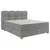 Boxspring Krevet Bianco 160/200 cm , siva