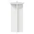 Stalak za biljke 2 pcs Bijela visokog sjaja 29,5 x 29,5 x 60 cm