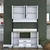 Hanah Home Višenamenska komoda JE169-3260, 120 x198.6 x38 cm, Bela