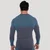 GymBeam OG1 Seamless Longsleeve Grey/Blue S