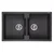 Reginox Amsterdam 860.2 Black silvery
