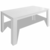 vidaXL Blagavaonski stol 140 x 80 x 75 cm bijeli